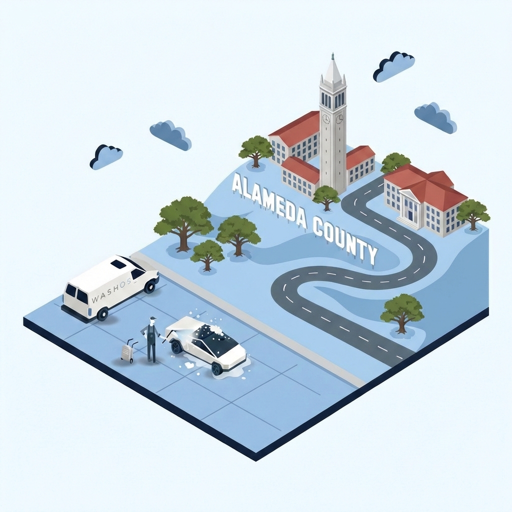 Mobile car detailing service at home in Alameda County