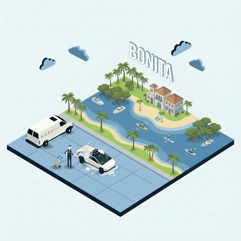 Mobile car detailing service at home in Bonita