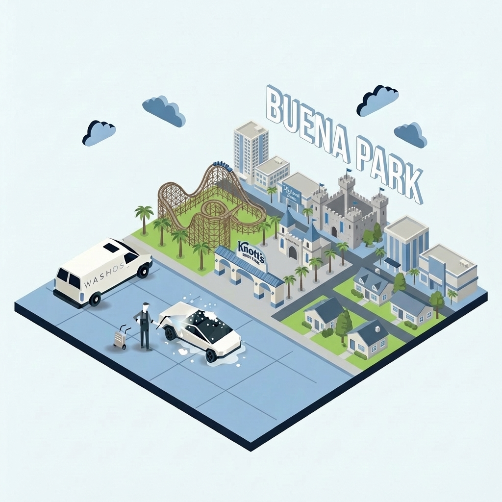 Mobile car detailing service at home in Buena Park