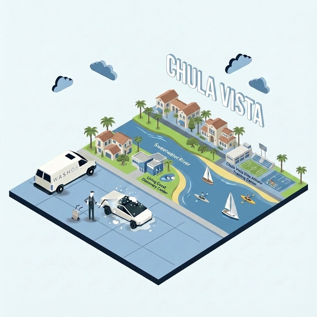 Mobile car detailing service at home in Chula Vista