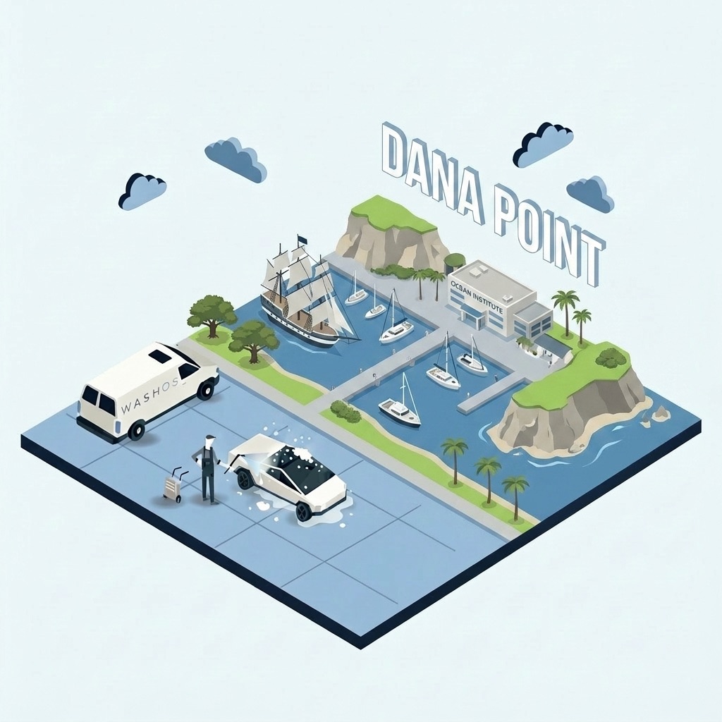 Mobile car detailing service at home in Dana Point