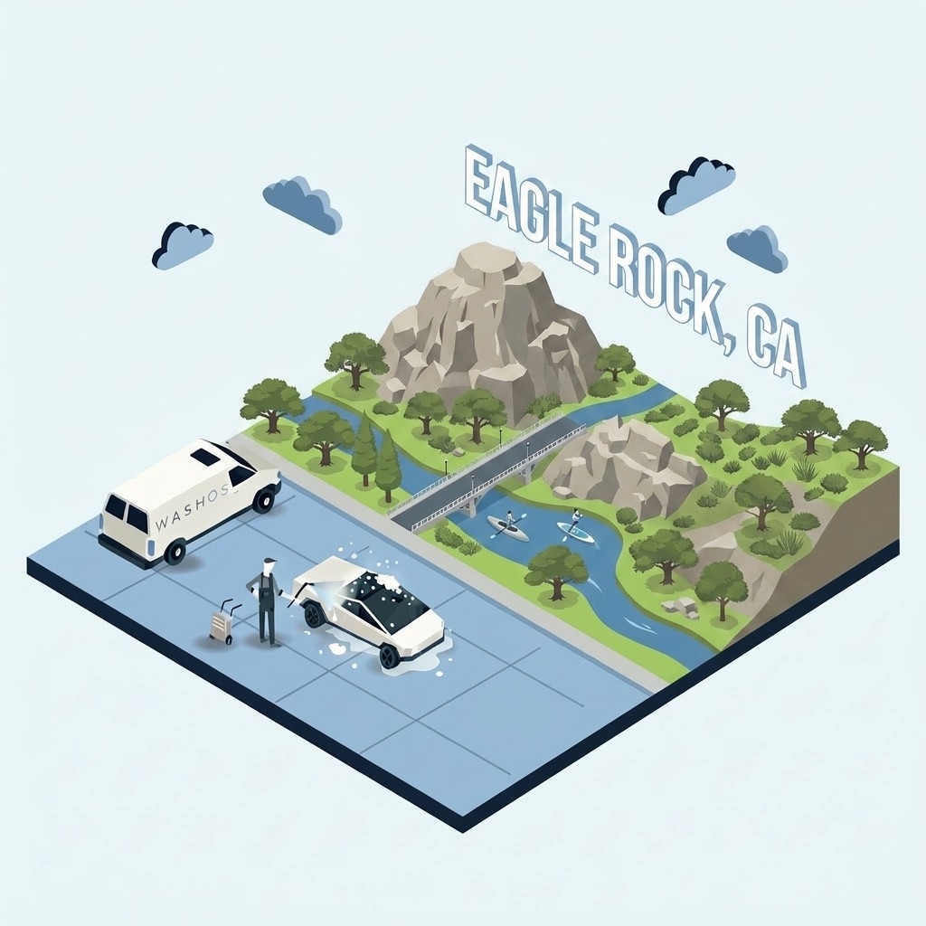 Mobile car detailing service at home in Eagle Rock