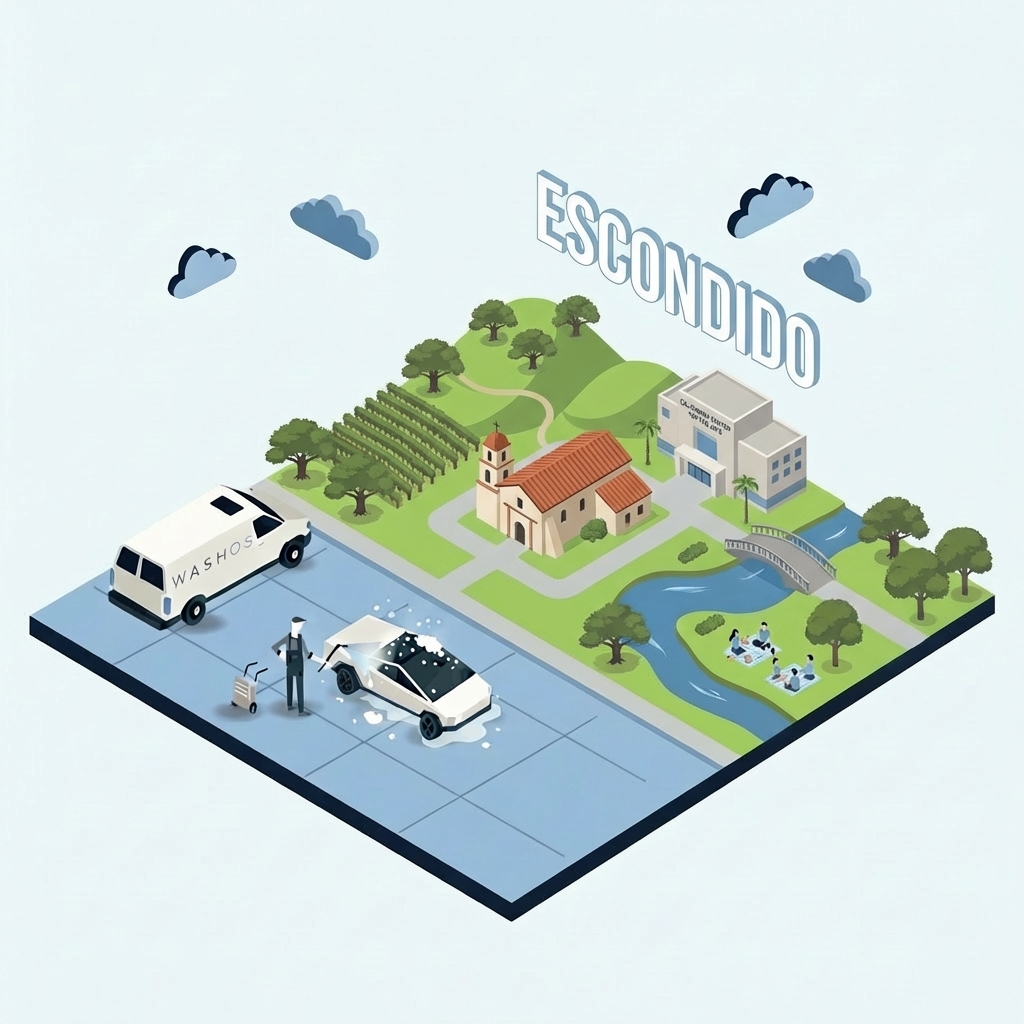 Mobile car detailing service at home in Escondido