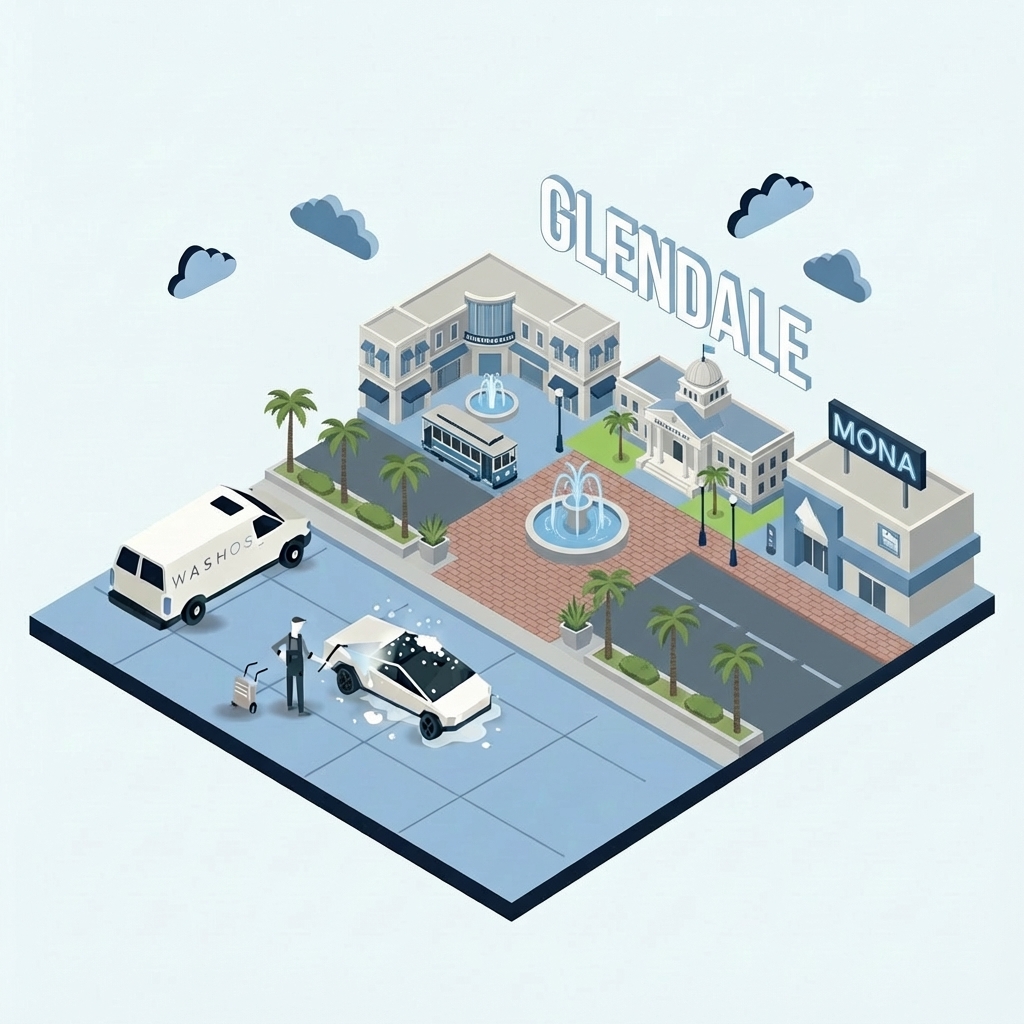 Mobile car detailing service at home in Glendale