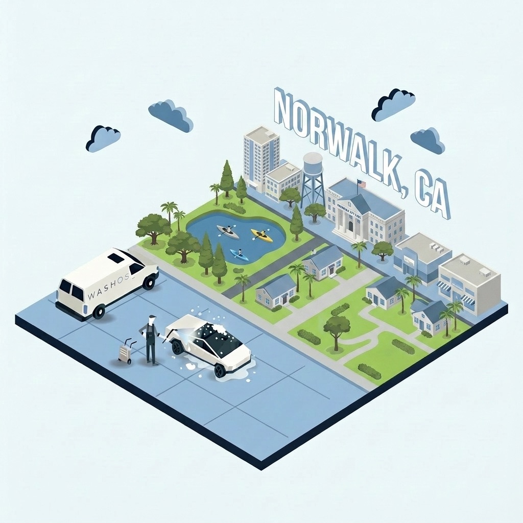 Mobile car detailing service at home in Norwalk