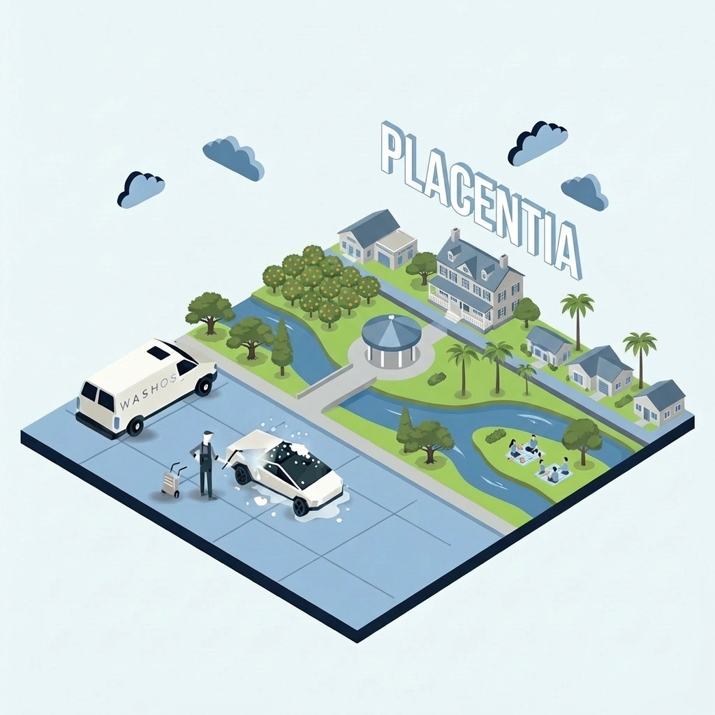 Mobile car detailing service at home in Placentia