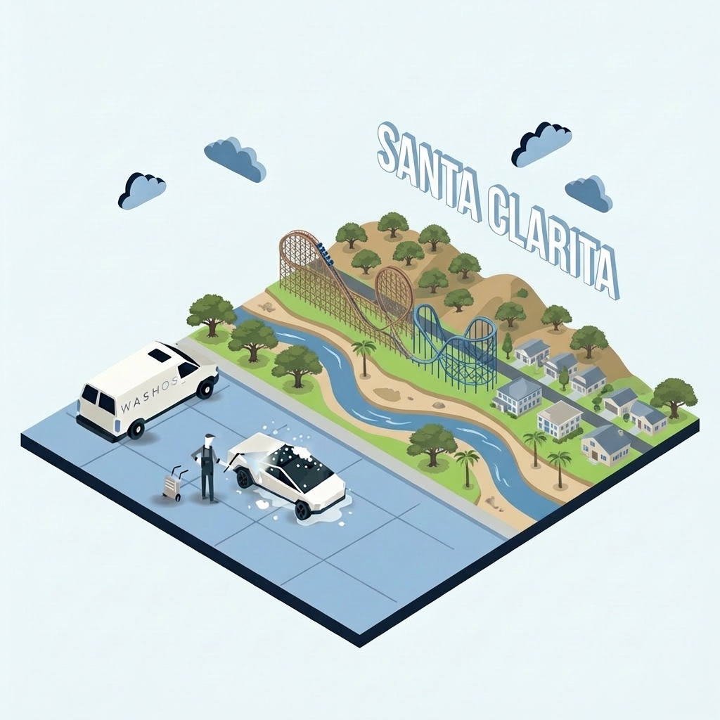 Mobile car detailing service at home in Santa Clarita