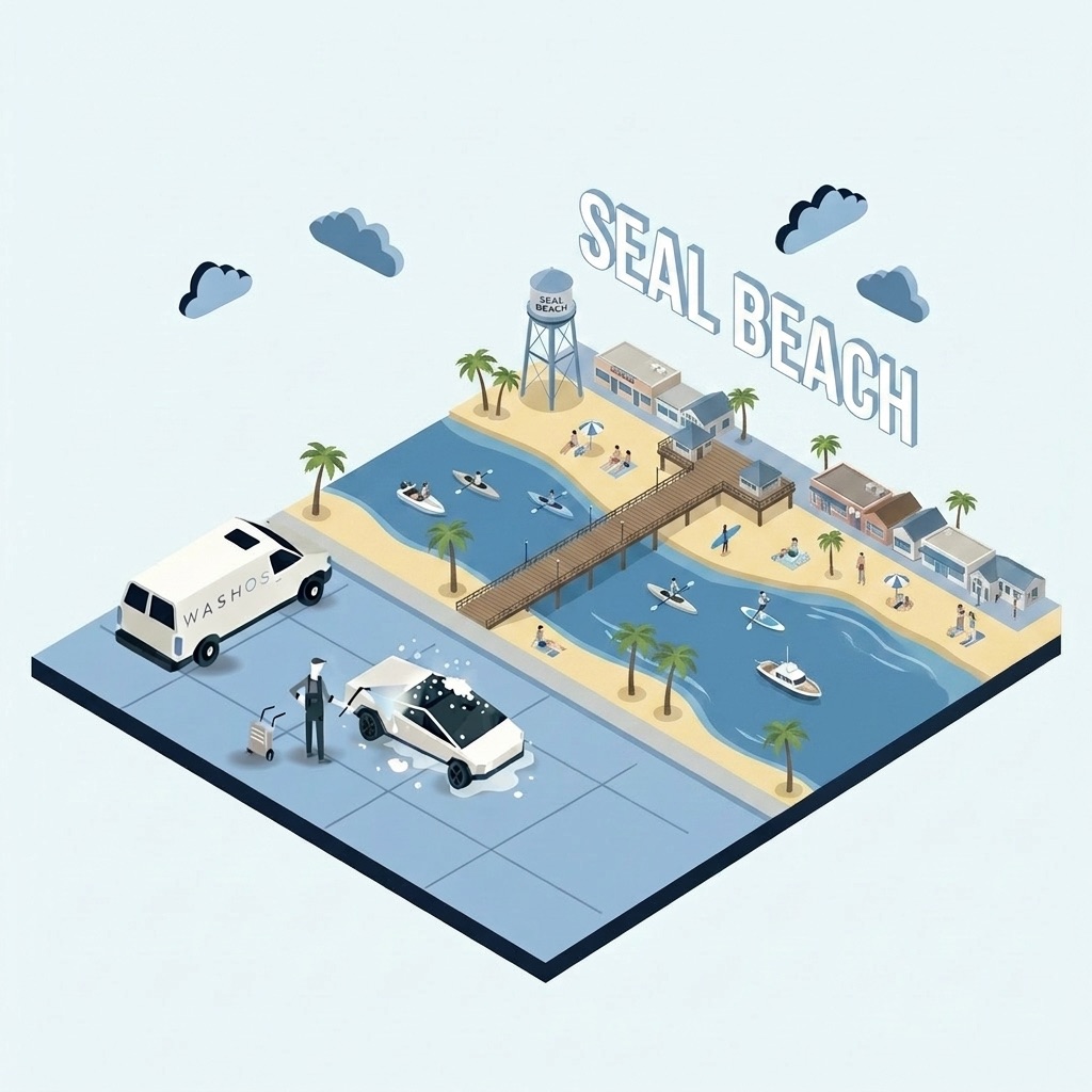 Mobile car detailing service at home in Seal Beach