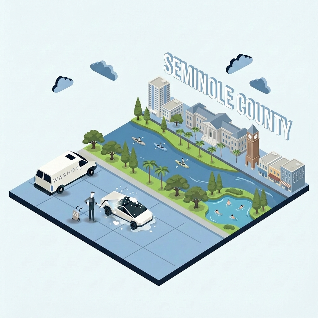 Mobile car detailing service at home in Seminole County