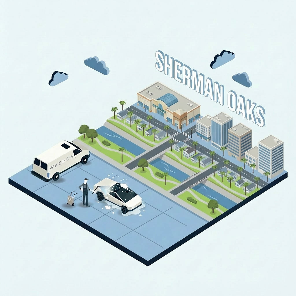 Mobile car detailing service at home in Sherman Oaks