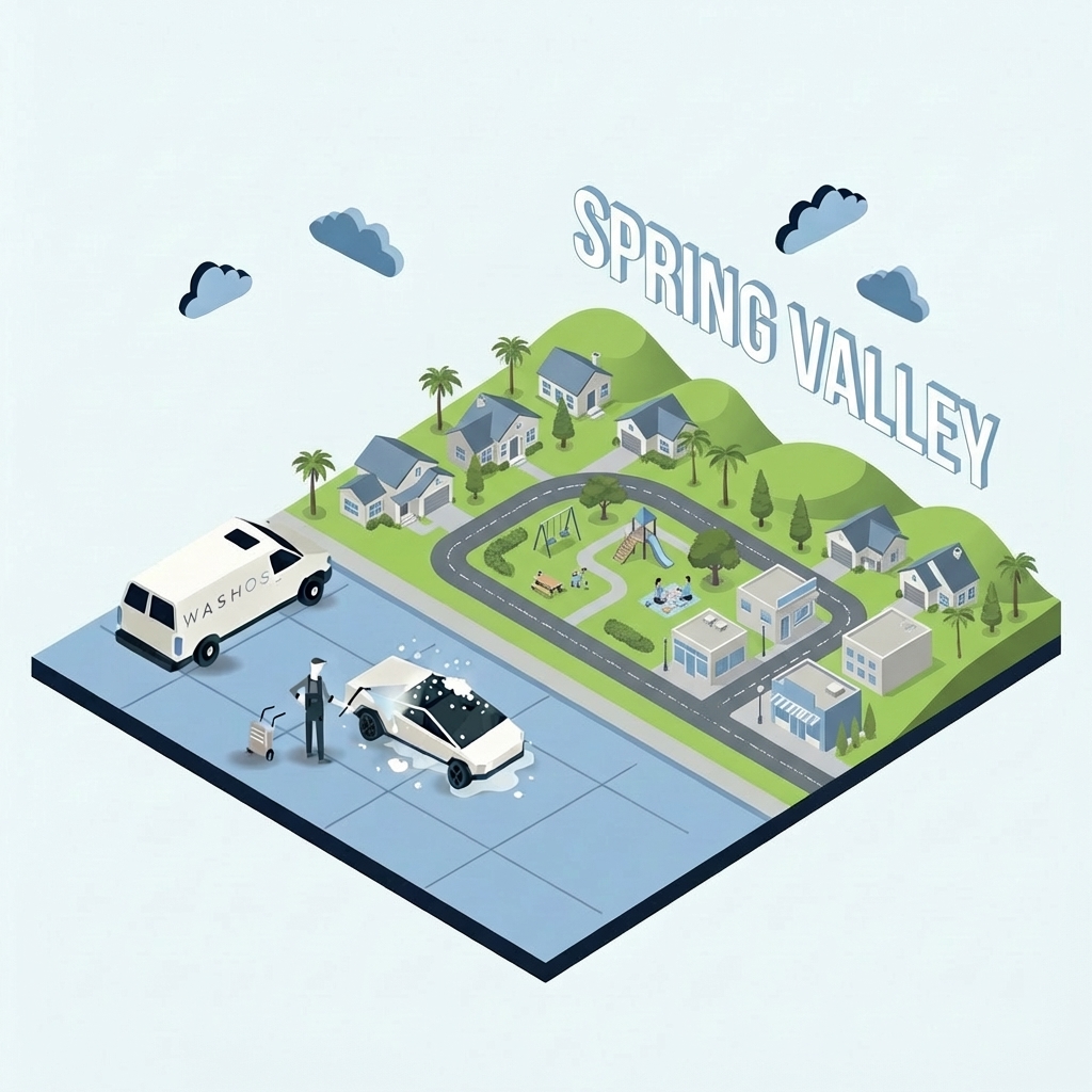 Mobile car detailing service at home in Spring Valley